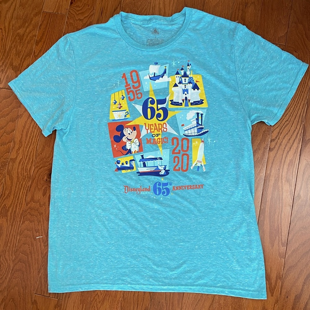Disneyland 65‎ Years of Magic T-shirt Large